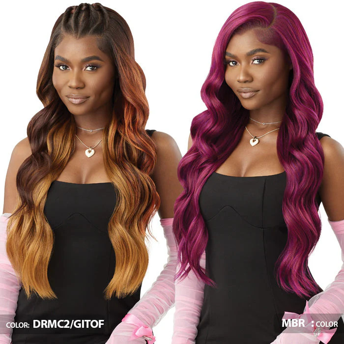 Outre Perfect Hairline True Frontal Glueless 13×6 HD Lace Front Wig – PEAK 705