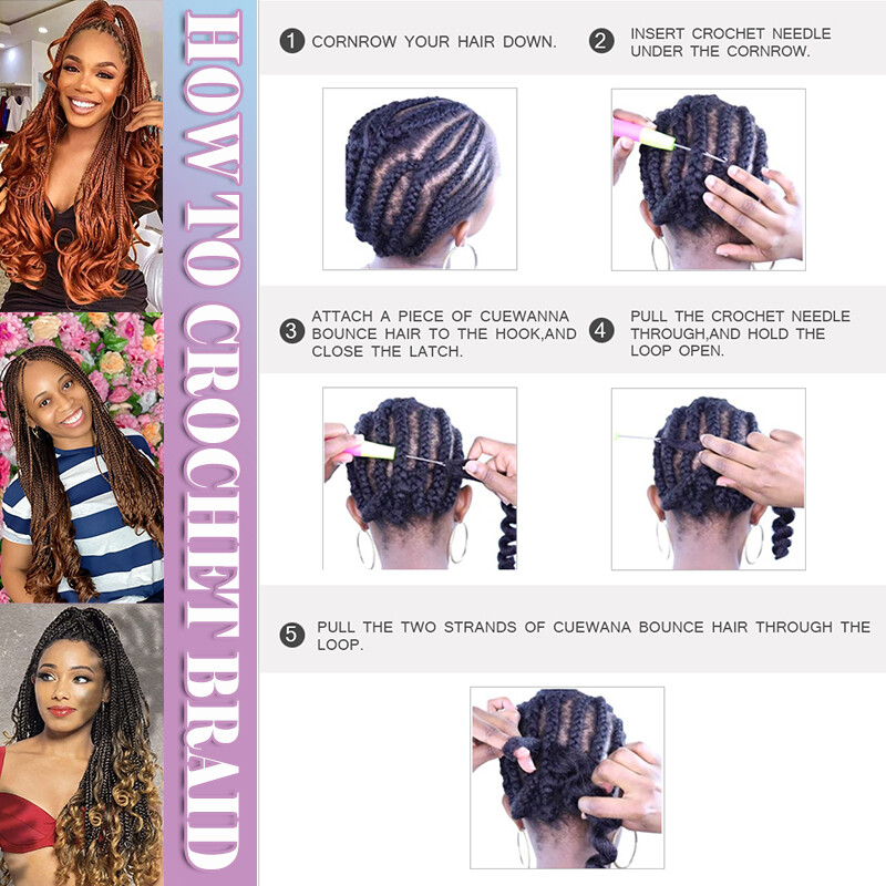 Darling Empress French Curl Braids Loose/Curly Braids Extension Pre Stretched US