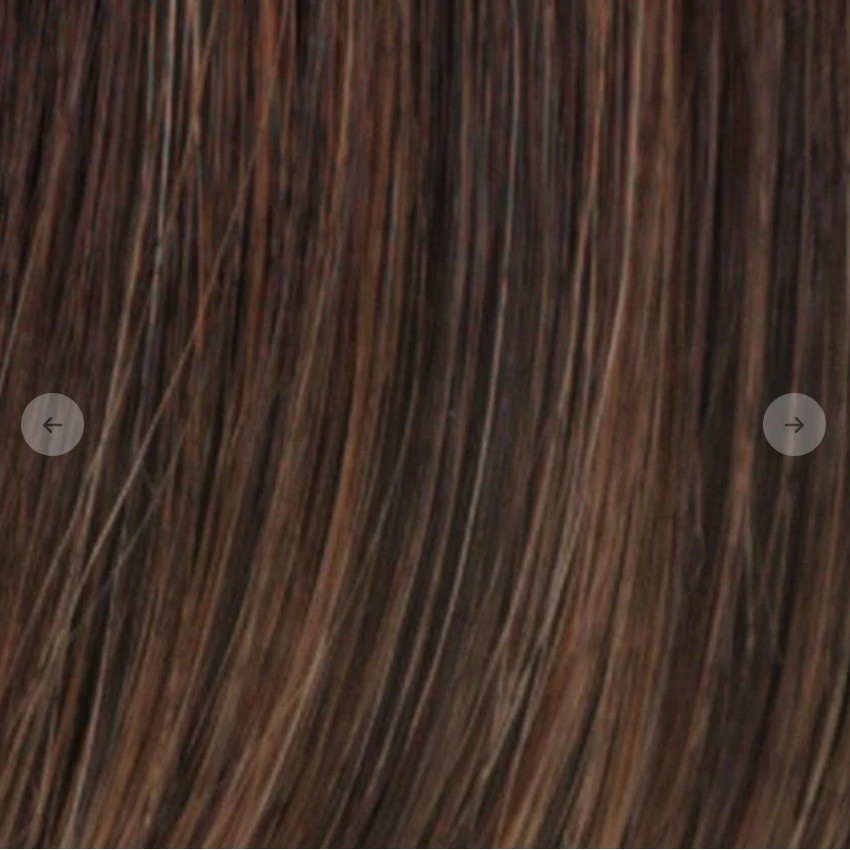 Sandra Monofilament Bob Wig by Estetica R6/28F NWT Chestnut Brown Red Frost