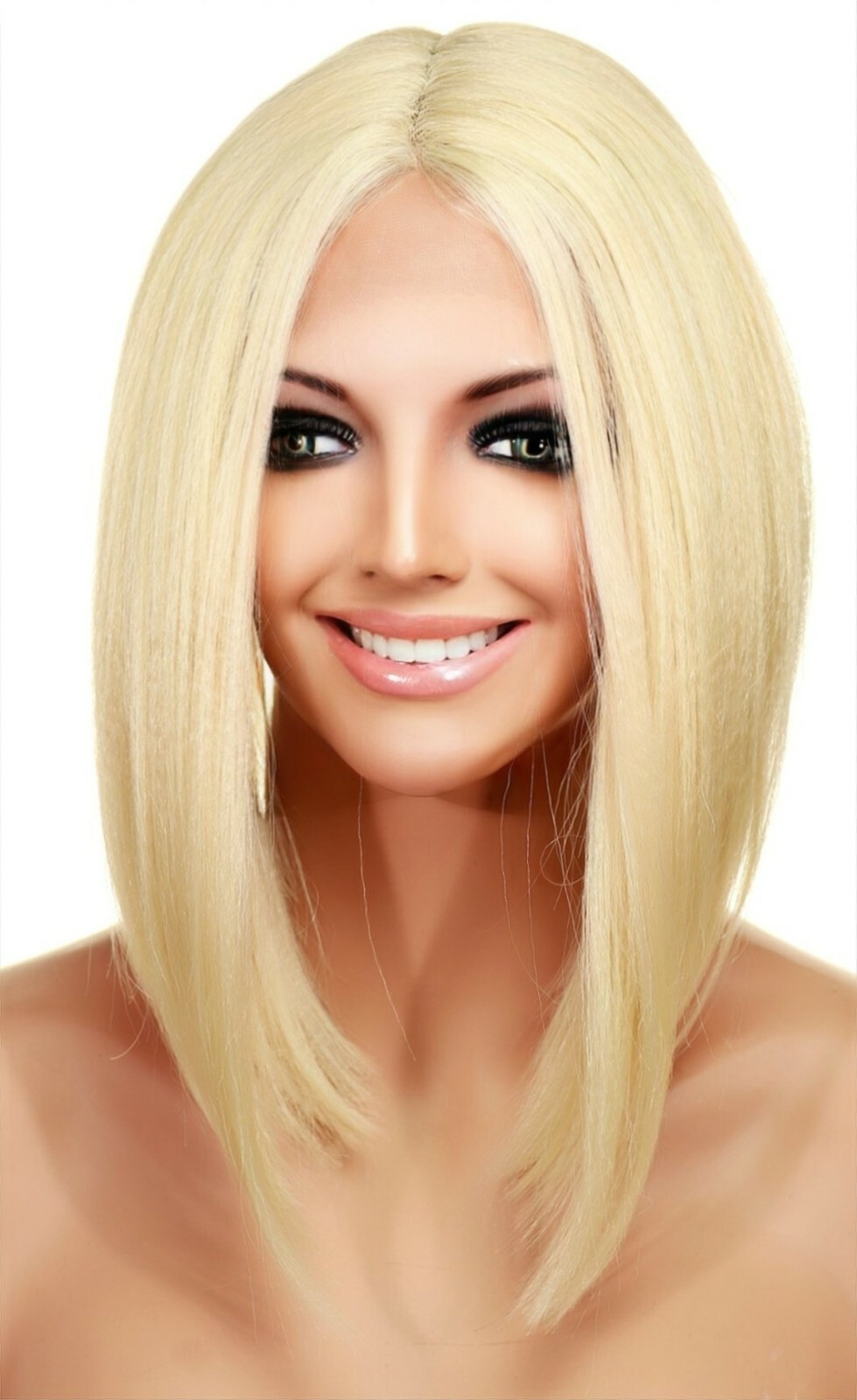 LACE FRONTLACE MIDDLE PART | ANGLED BOB | COLOR 613 | WIG 428 -2