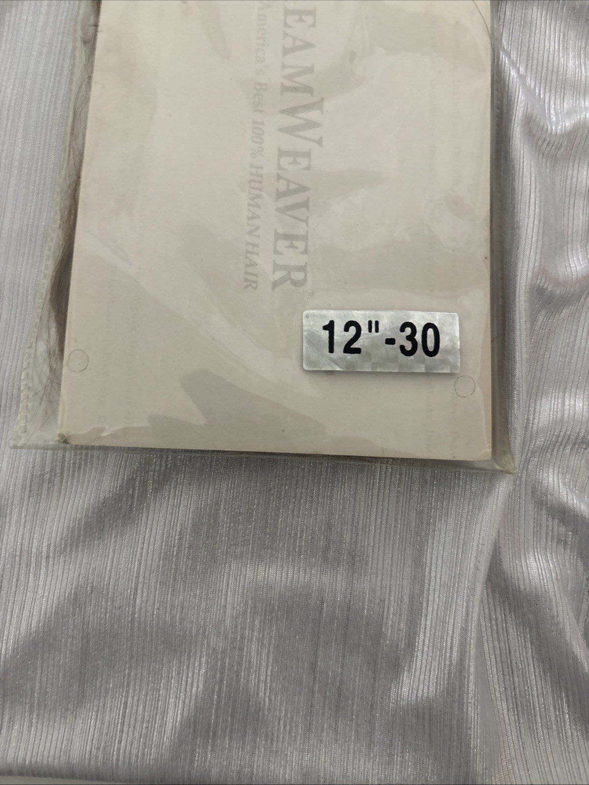Model Model DreamWeaver 100% Human Hair YK01230 See Note