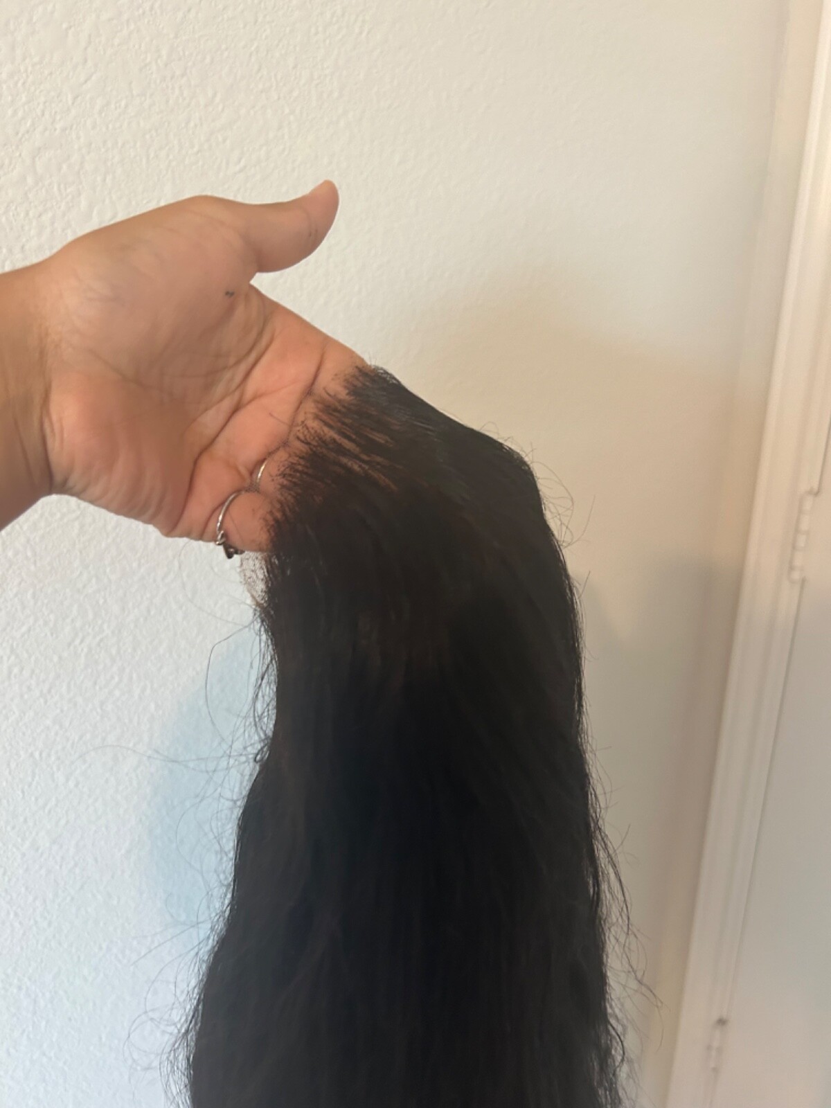 36in lace frontal used wig