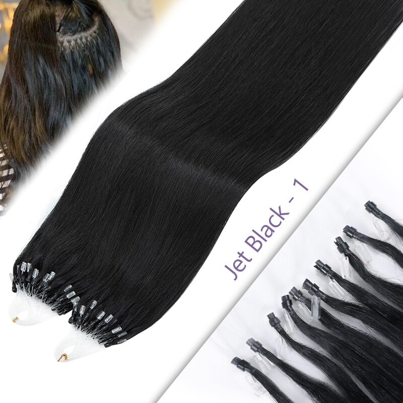 Micro Ring Russian Remy Human Hair Extensions Micro Loop Beads Real Hair 150G