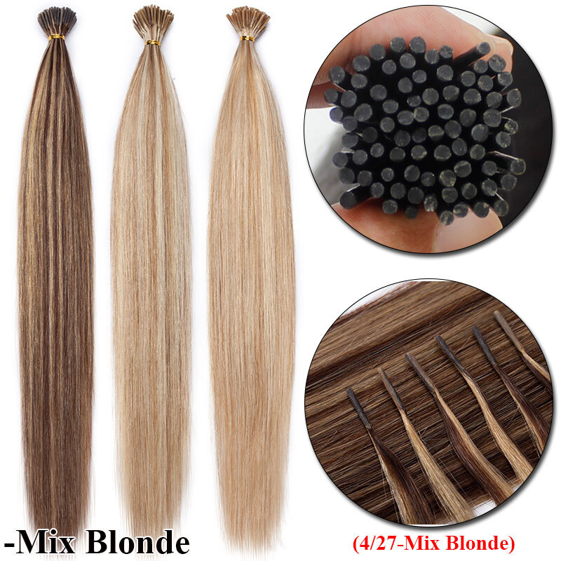 200 Strands I Tip Stick Pre-bonded Keratin 100% Remy Human Hair Extensions THICK