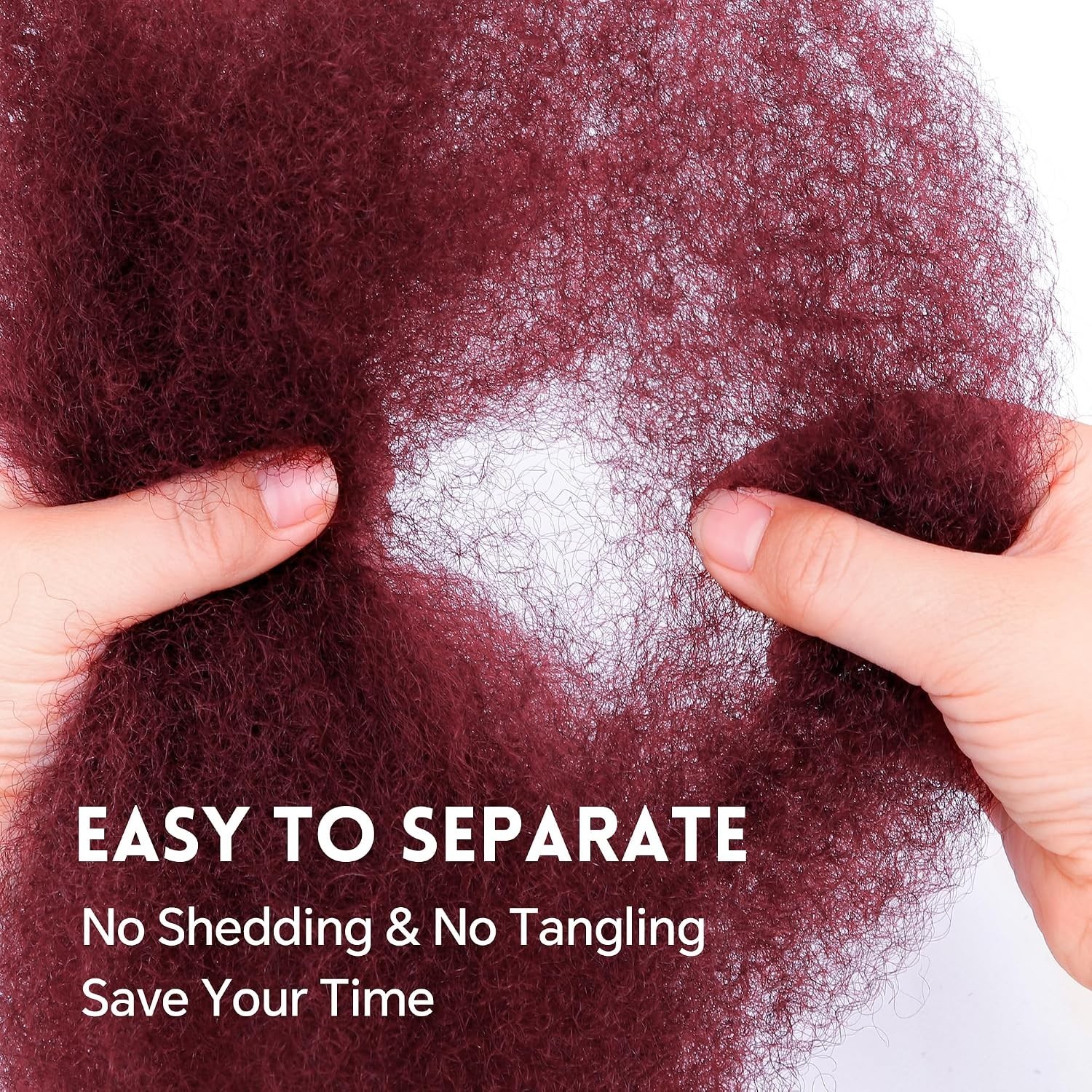 Afro Kinky Human Hair Bundle – Natural Texture Twist & Locs