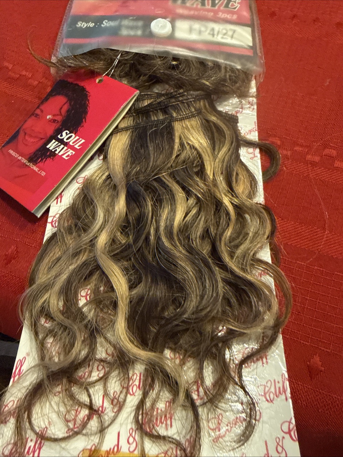 655 Human Hair Soul Wave Fp4/27 Three Pieces Lord And Clif