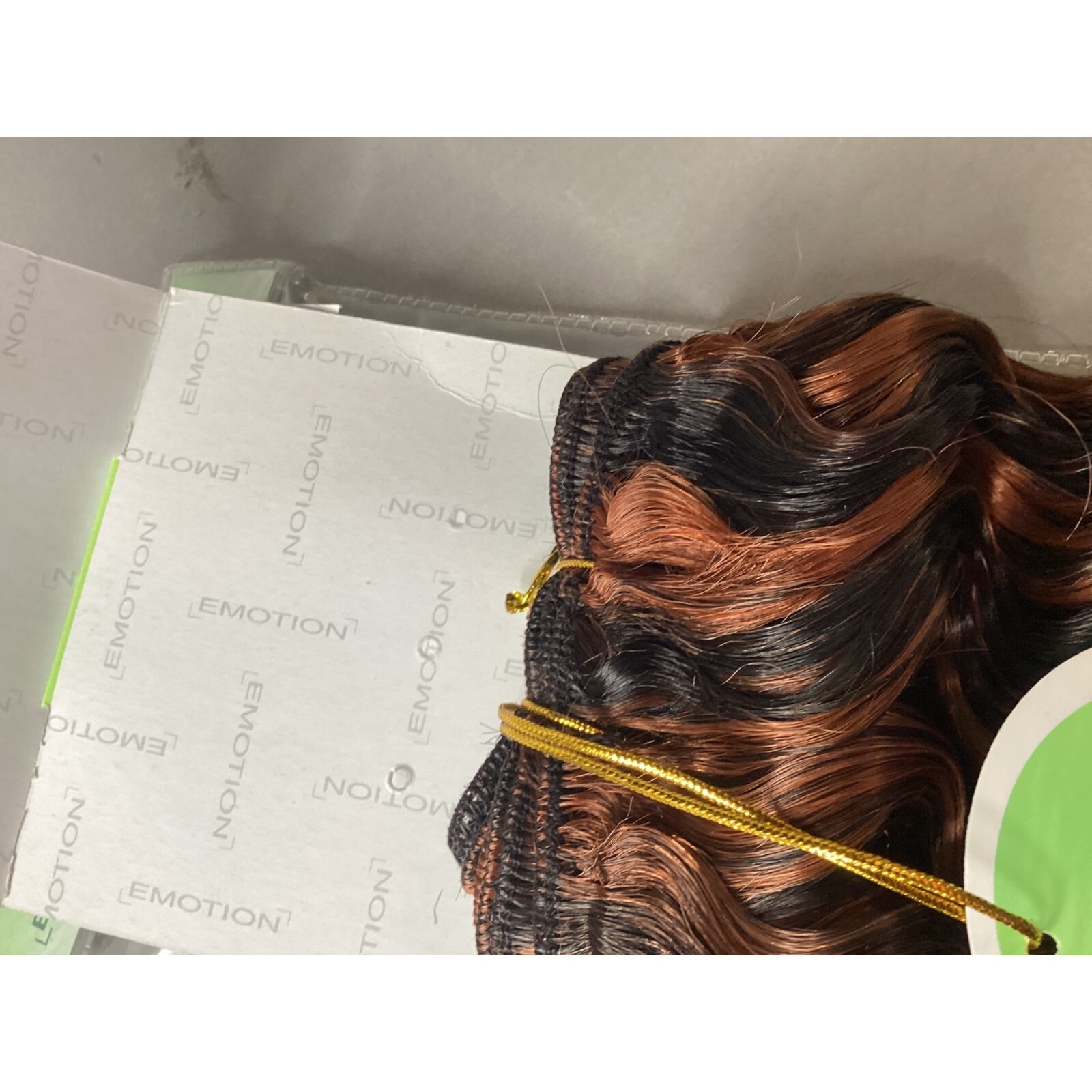 10″ Deep Wave Color #P1B350 Off Black with Highlights Blended Hair Extensions