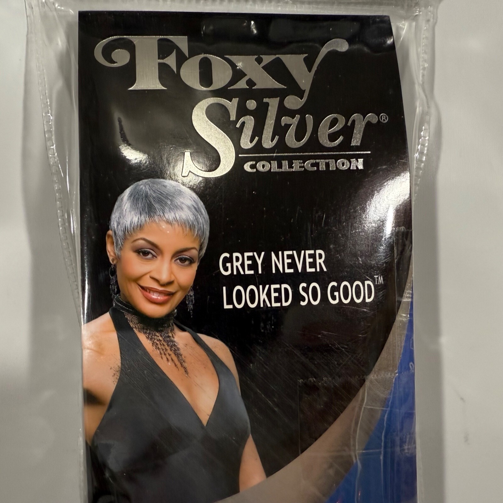 FOXY SALON WEAVE STRAIGHT Yaki 10” (Foxy Silver) Human Hair Weave 51 SAL New