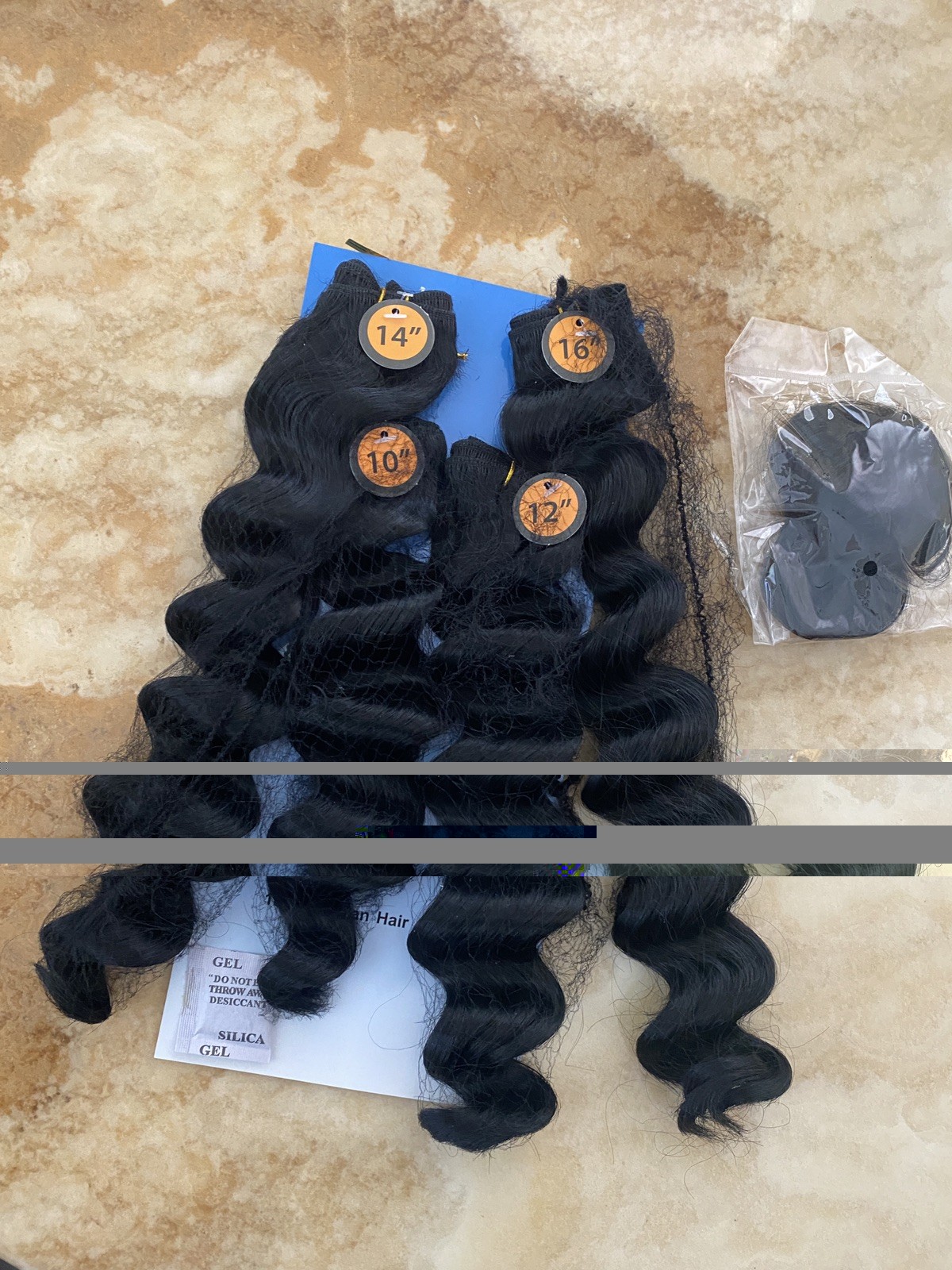 HAIRTREND SYNTETHIC HAIR ALL IN ONE DEEP WAVE 10 12 14 16 12 INCH CLOSURE COLOR2