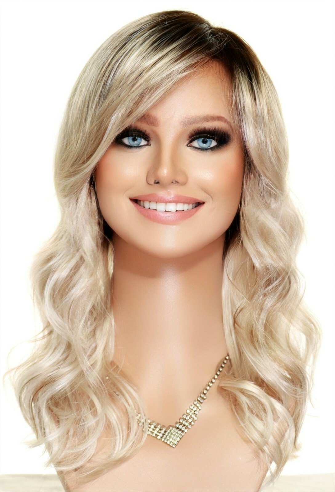 REEVES | PURE STRETCH CAP ESTETICA WIG | Softly Layered Waves VANILLA MACCHIATO