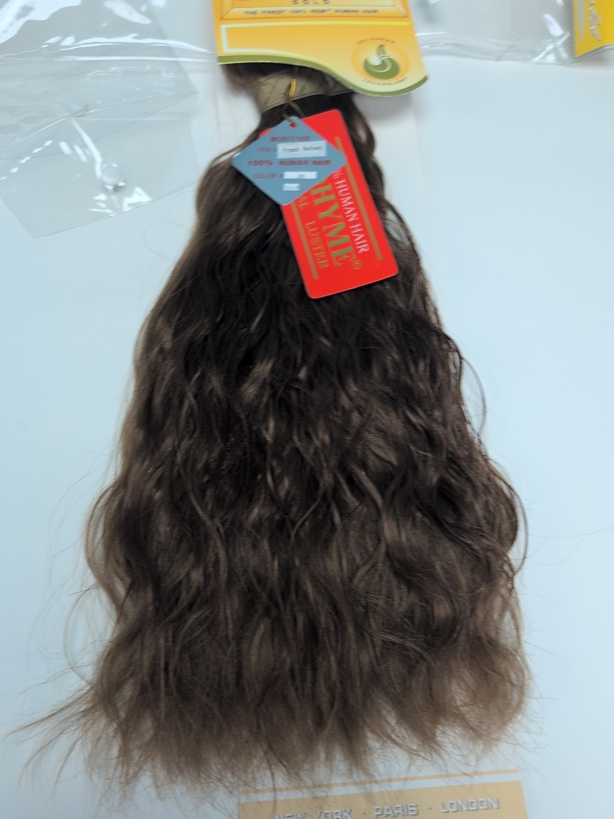 Bohyme Gold Remi Human HairFrench Refined Curl Color 30 Length 14″ Weft