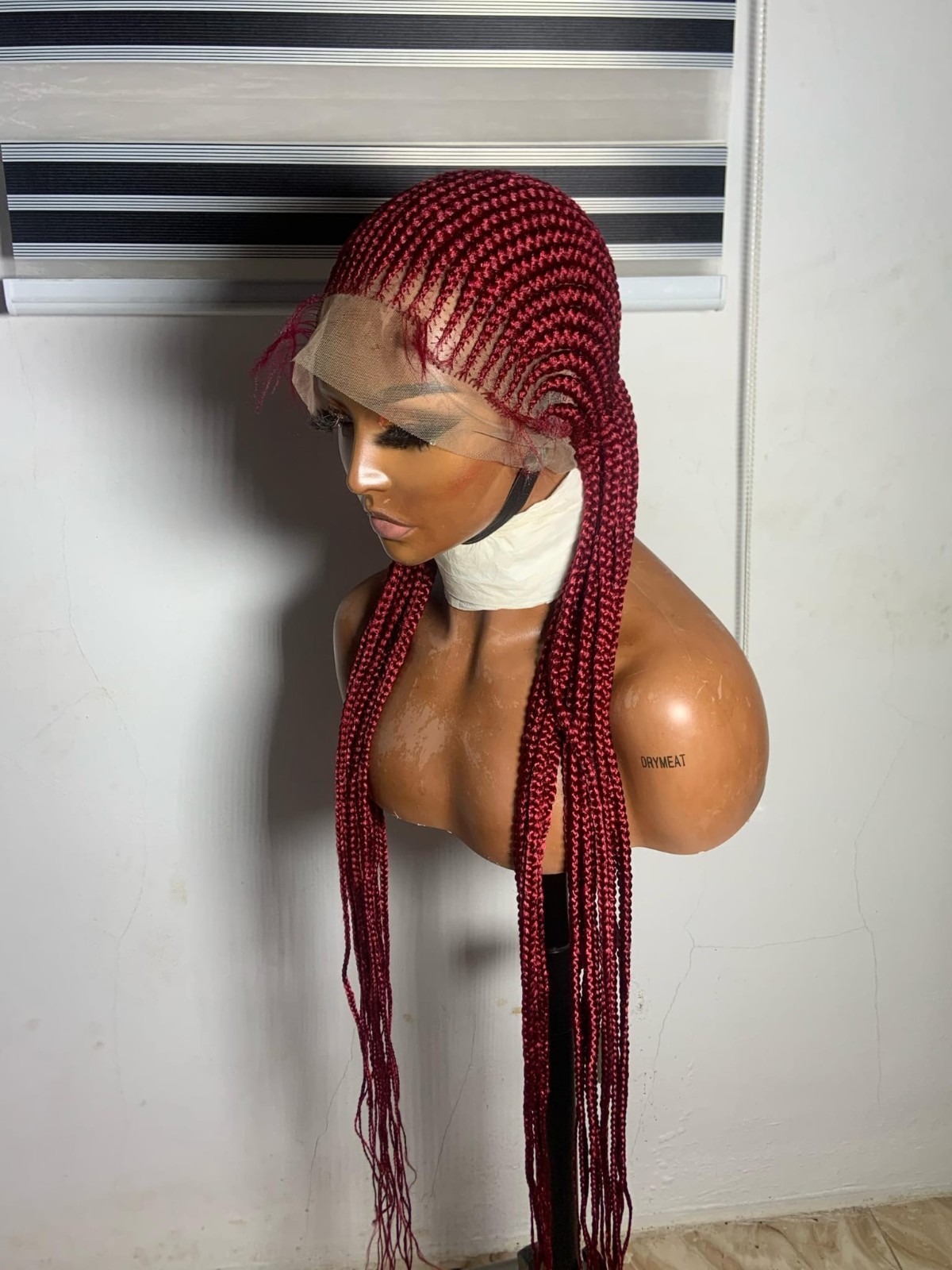 Stylish Colorful All Back Cornrow