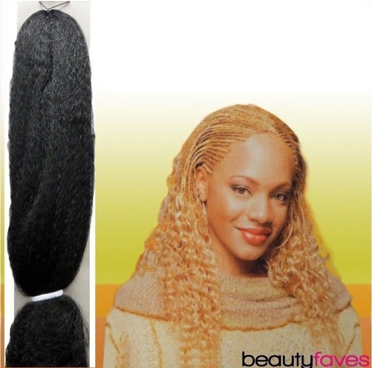 100% KANEKALON JUMBO BRAID SYNTHETIC MICRO BRAIDING HAIR DREADLOCK 48″/60g