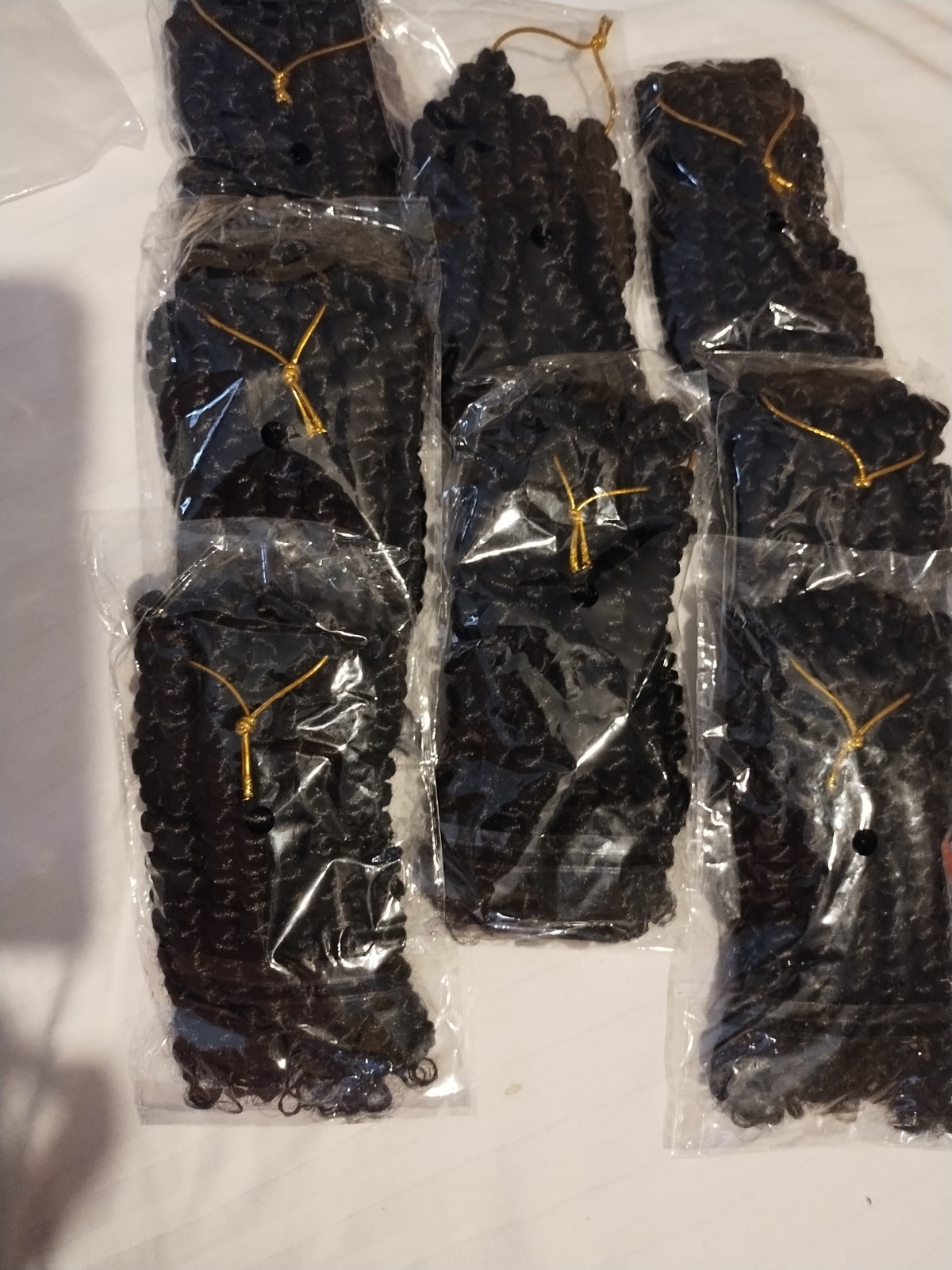 HAHONESS pre twisted BraidHair For Black Women and Baby Kids- 8 packs Black-1B