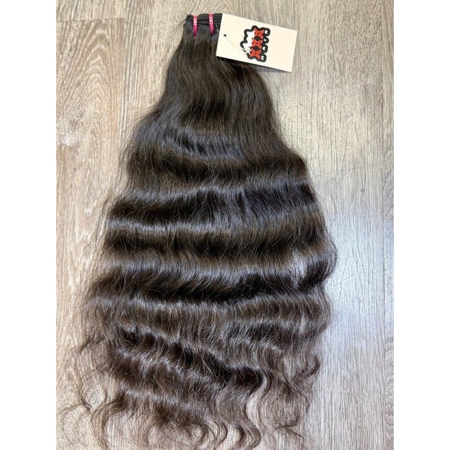 22″ Raw Indian Wavy Hair Bundle