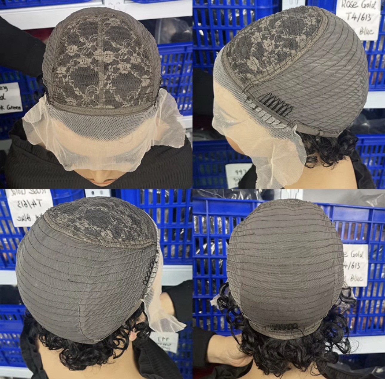 Short Curly Human Hair Wig Pixie Cut Lace Front Wigs 13×1 Pixie Wig Human Hair