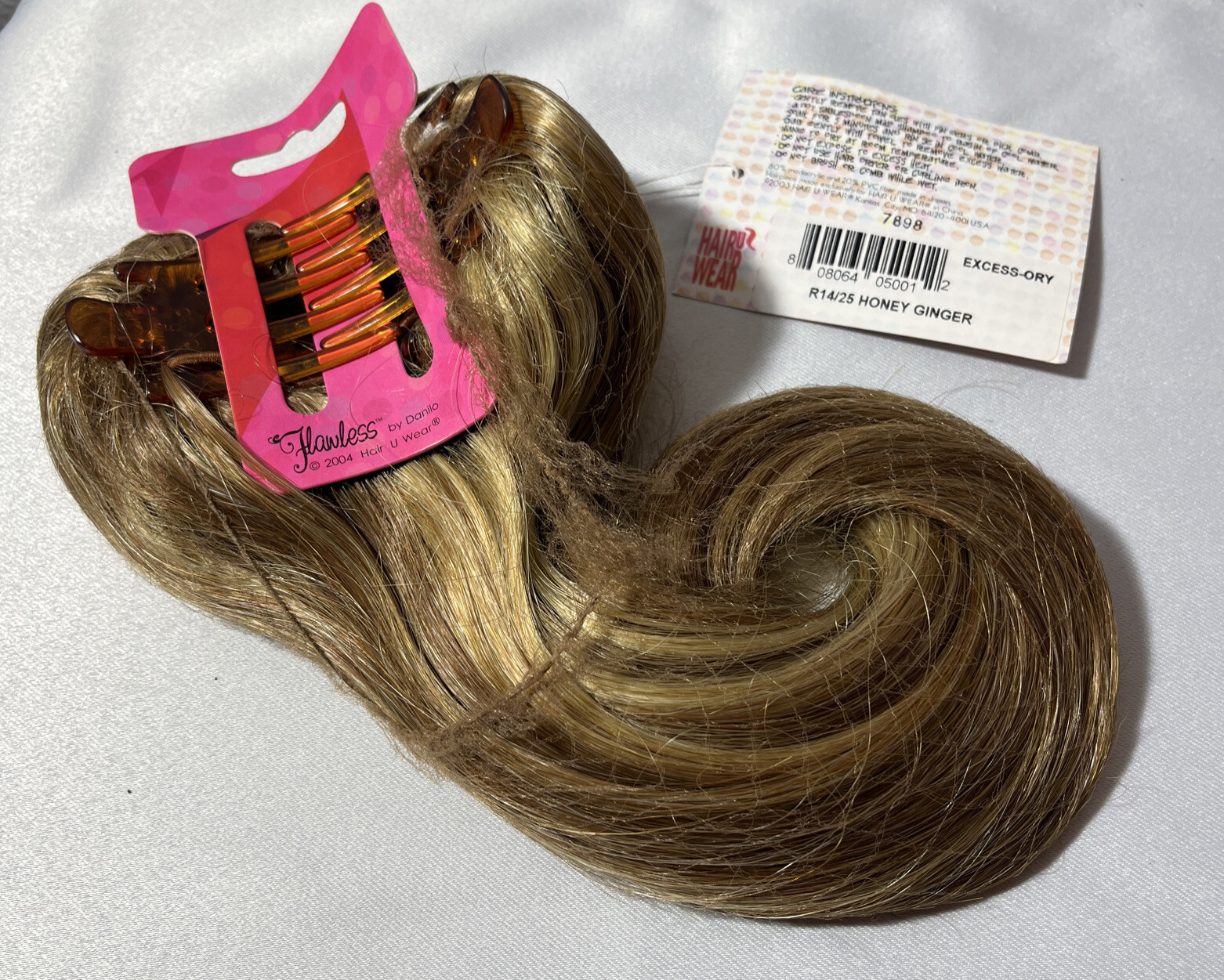 Halloween Hair Extensions Clips Two Clips In Package Dress up Or Costume.