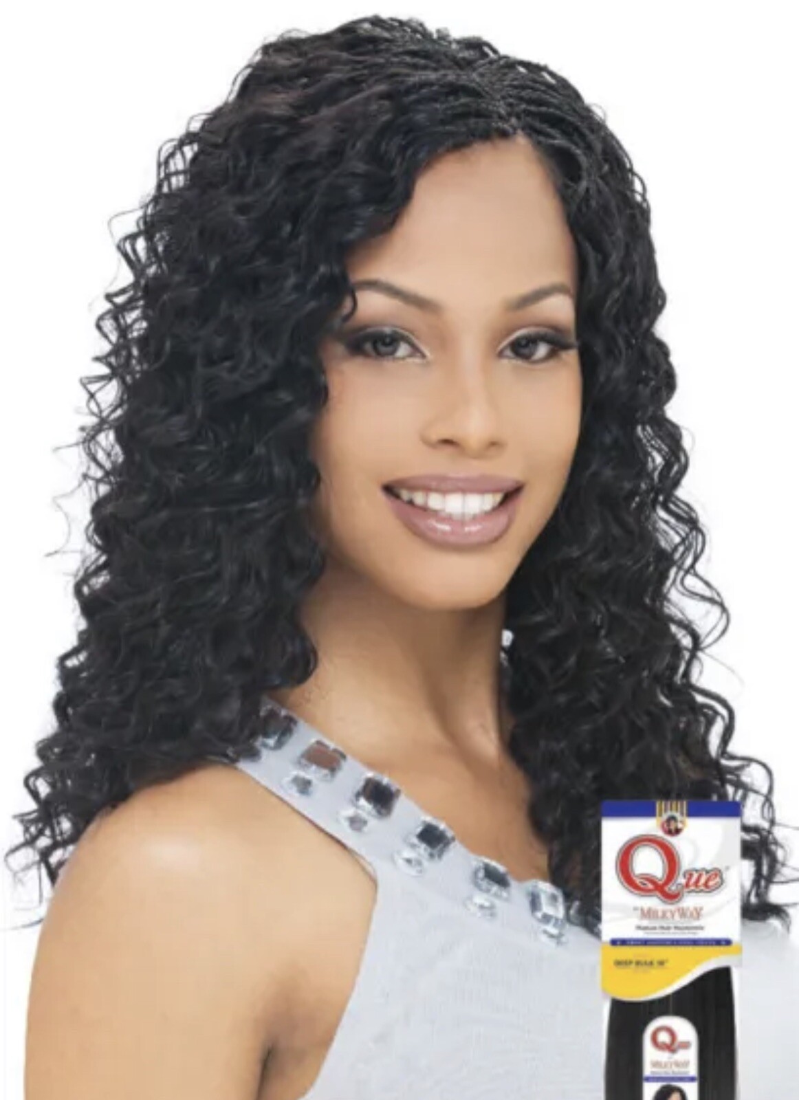 MILKY_WAY QUE HUMAN HAIR_MASTER MIX_DEEP_BULK_22″_#2