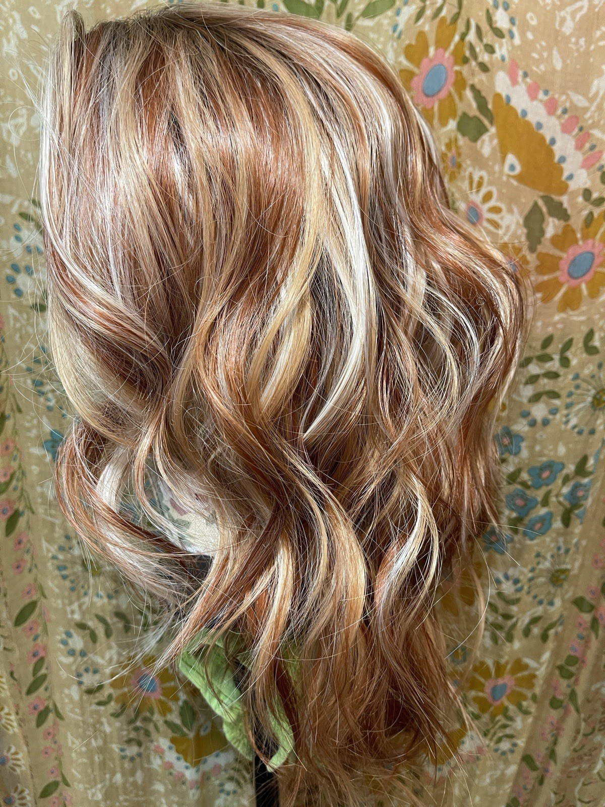 Chelsey Smith Cosmetics Sharpay Cowboy Copper Midi Monofilament Wig