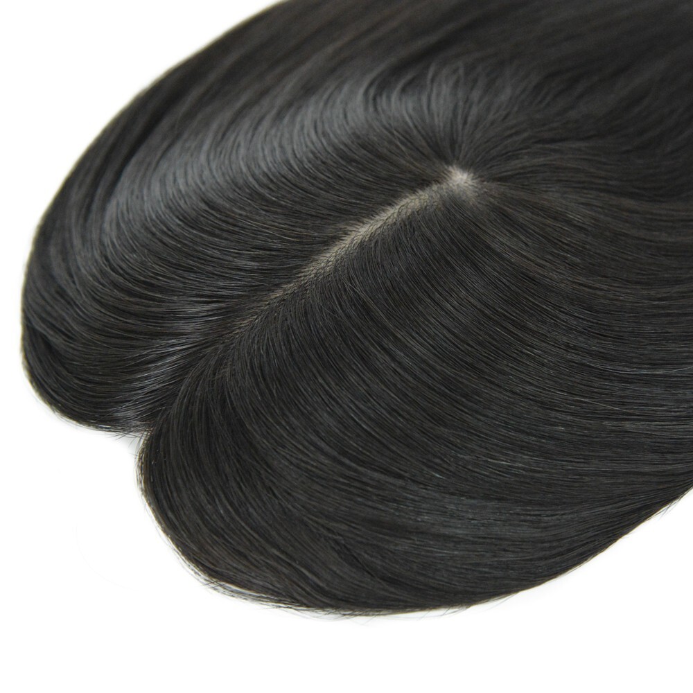 天然女式 Topper 中国 Remy 头发替换 Toupe Systems Top Piece16 英寸-