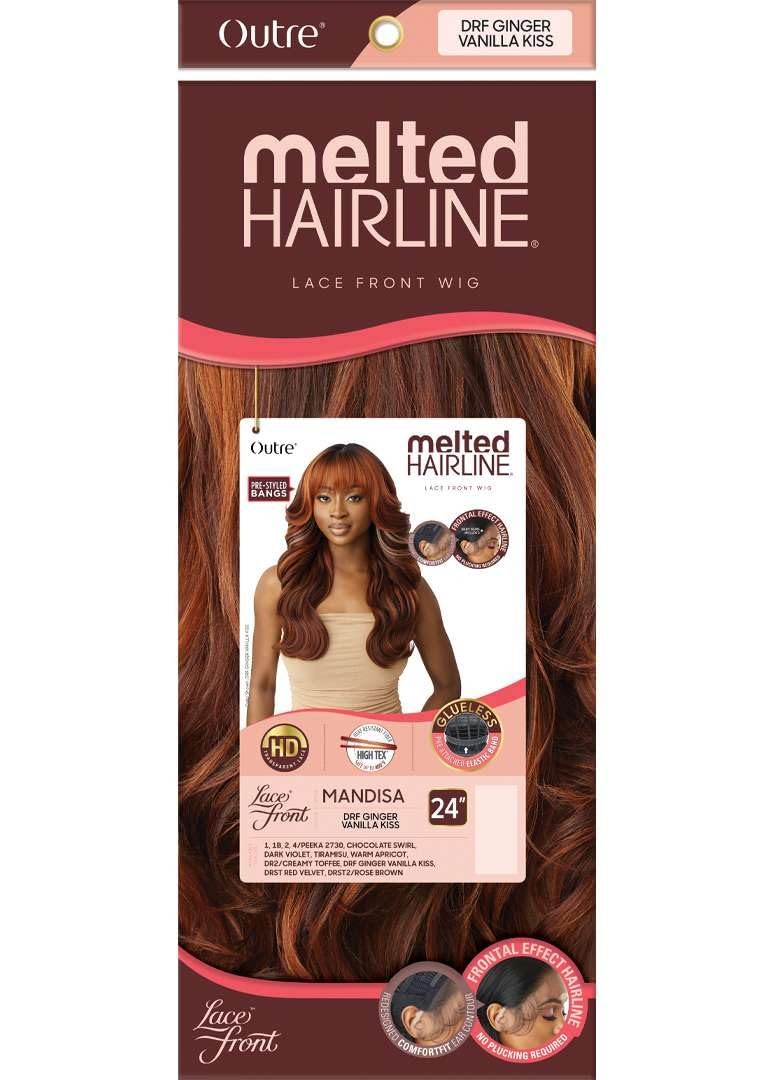 Outre Braids Outre Lace Front Wig – Melted Hairline – Mandisa Dark Violet