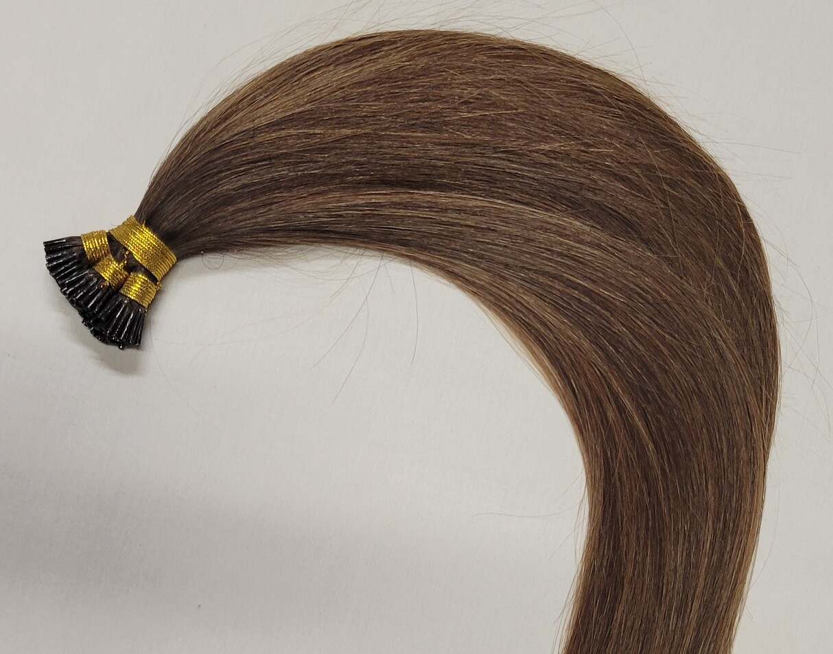 18″,22″ 100grs,125 strands ,I Tip (Stick Tip) Fusion Human Hair Extensions #B2/6