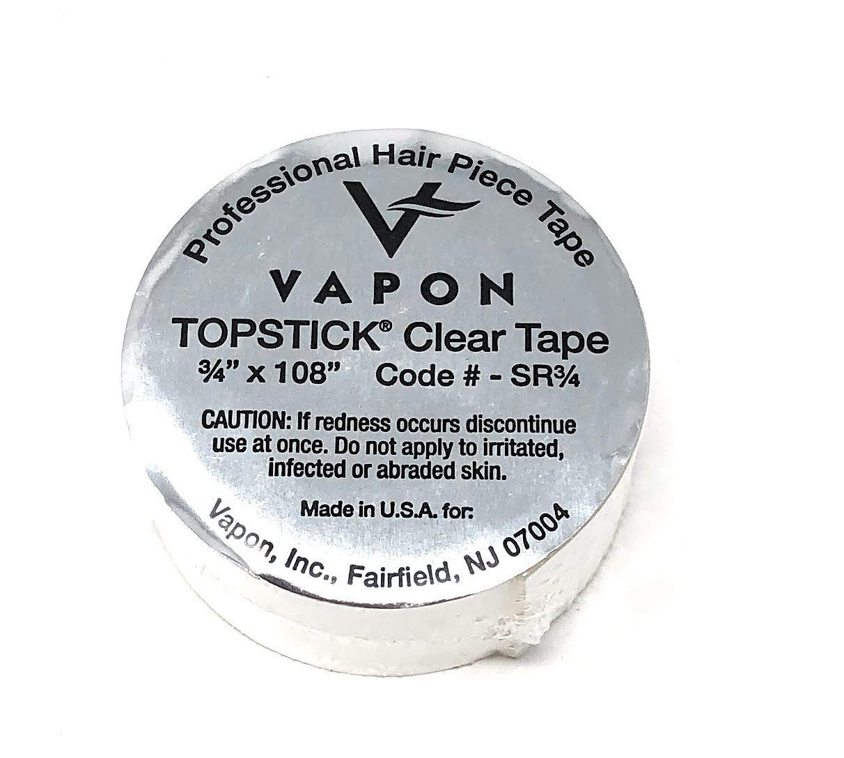 Topstick Clear Double Sided Medical Grade Adhesive Tape Roll 3/4″ X 108″