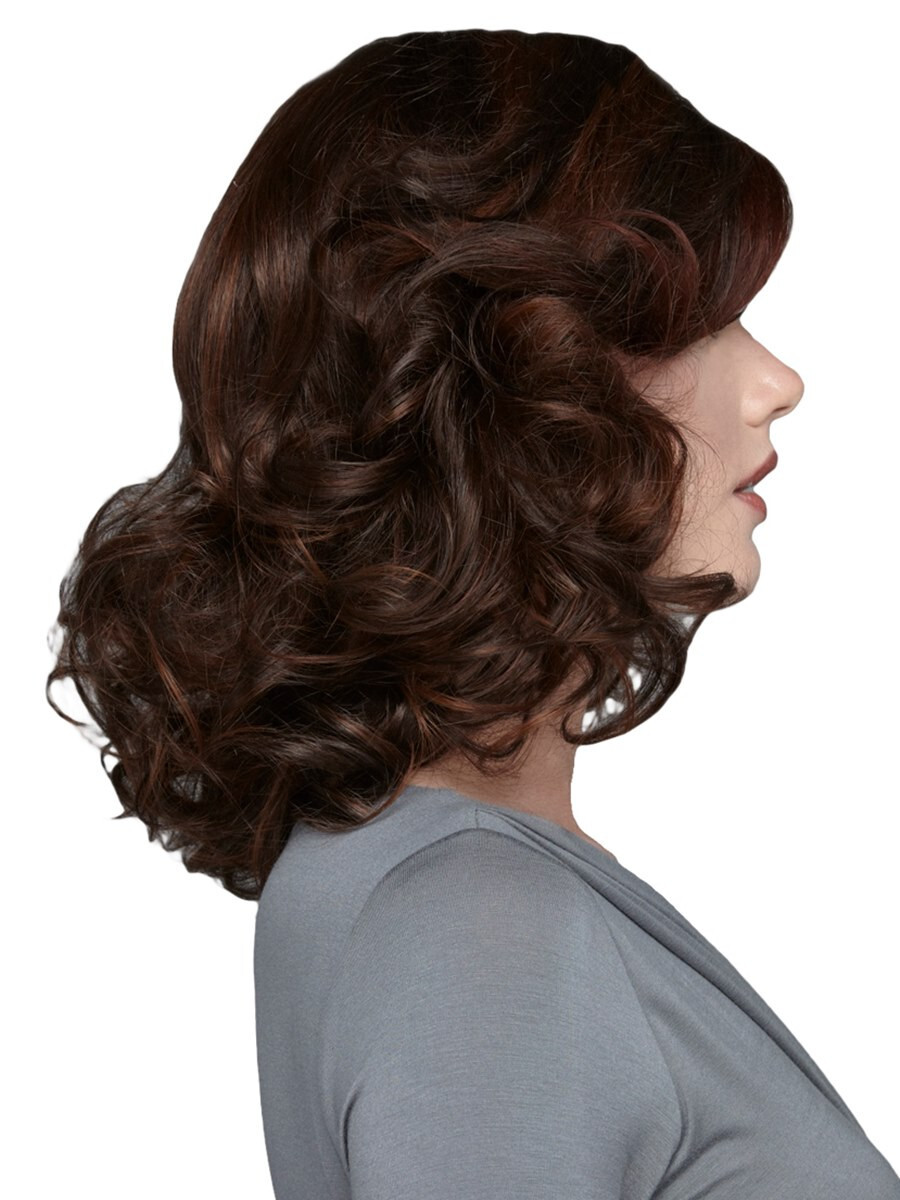 CASUAL CURLS Wig by TRESSALLURE *ANY COLOR* Heat Friendly, MonoPart +Lace Ft NEW