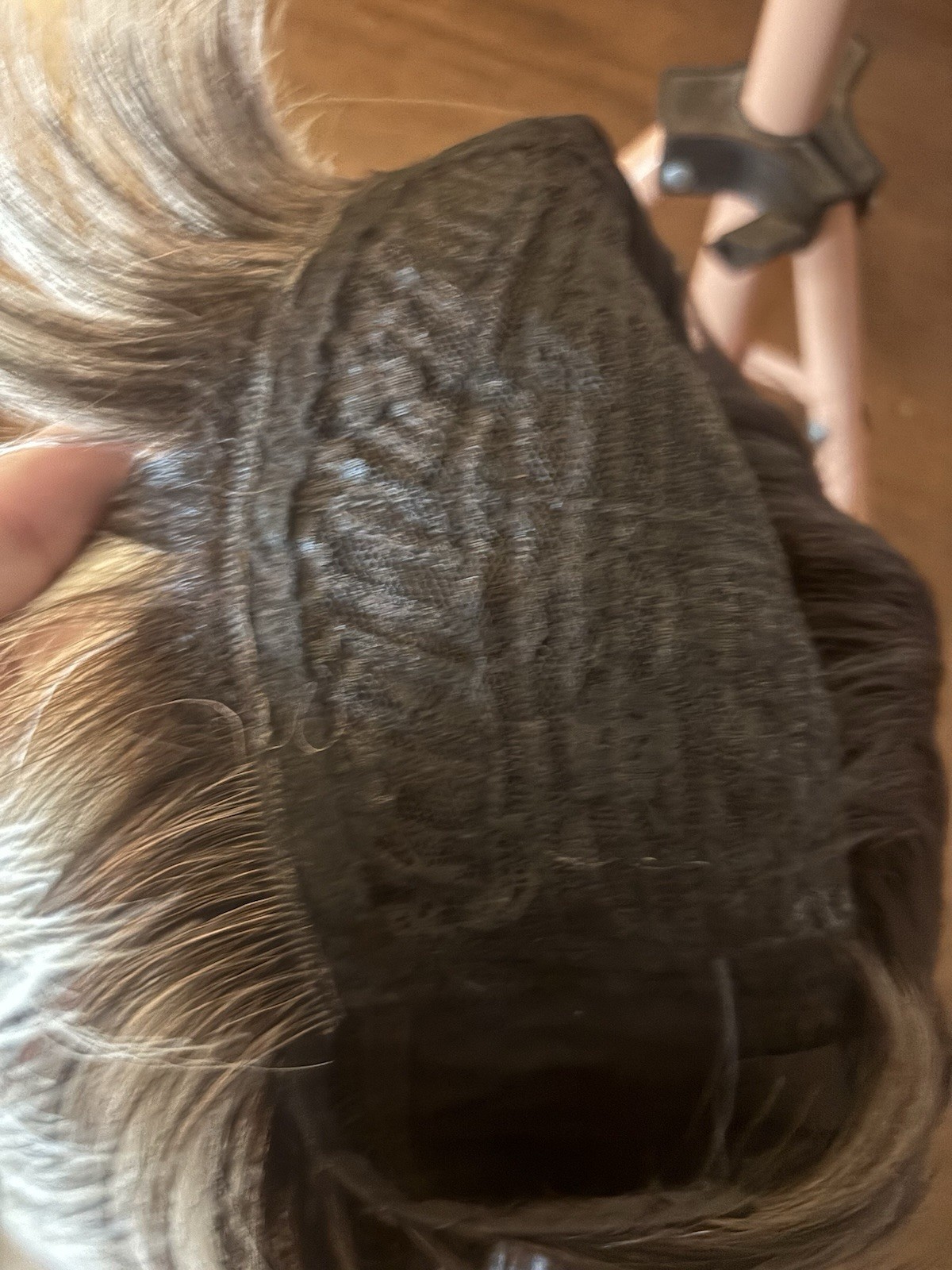Hard Front Synthetic Pixie Salt And Pepper New Rebel Gypsy Wig!!!