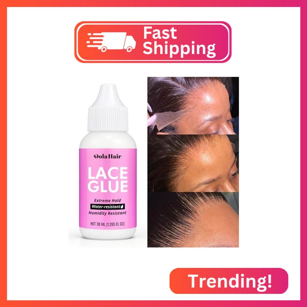 Dolahair Lace Wig Glue Kit – Waterproof Lace Front Adhesive for Wigs (Glue Kit-9