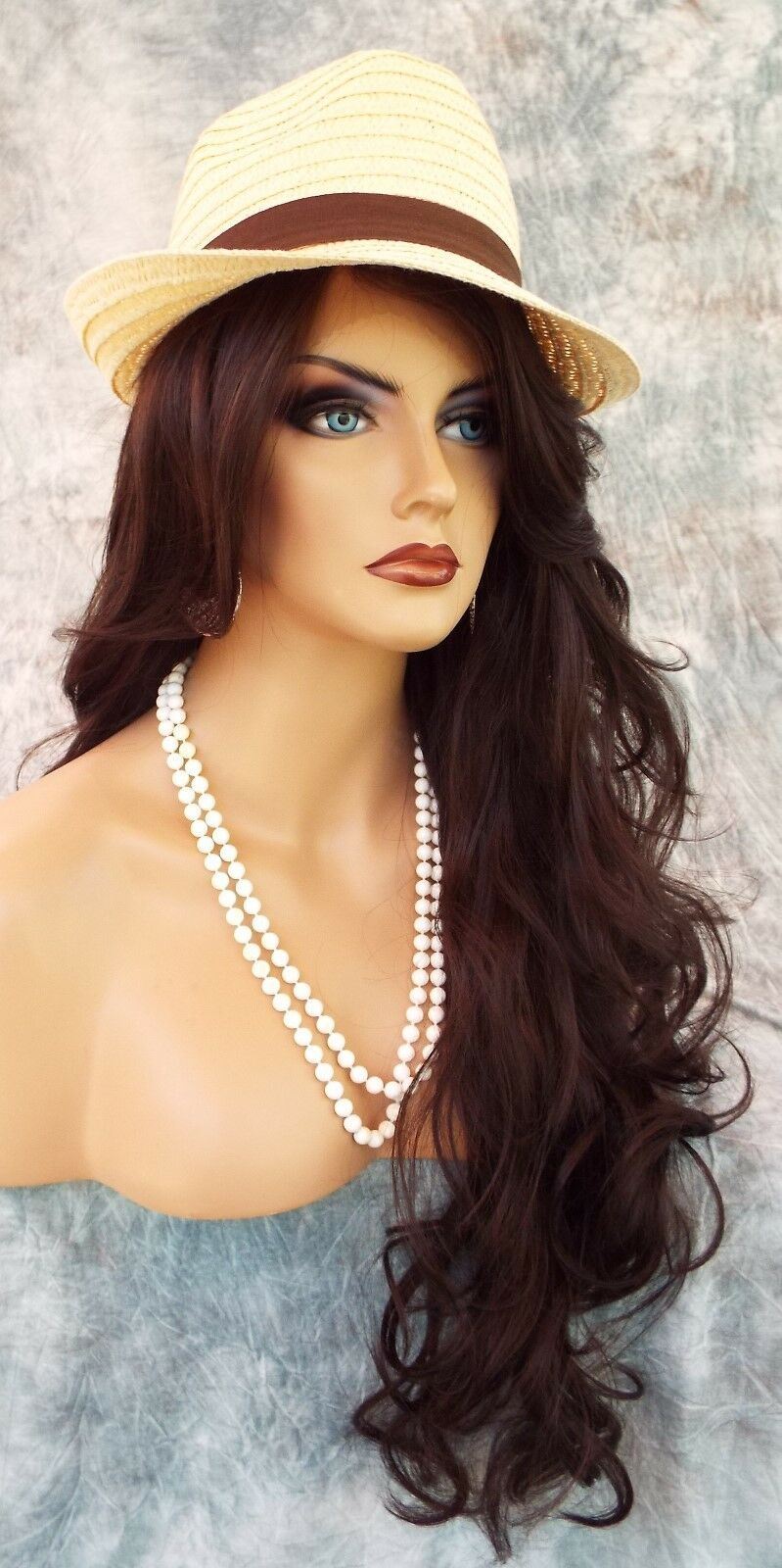 LACE FRONT LACE PIN W/PART CURLY LAYERED #4 GORGEOUS SEXY NEW US SELLER 1003