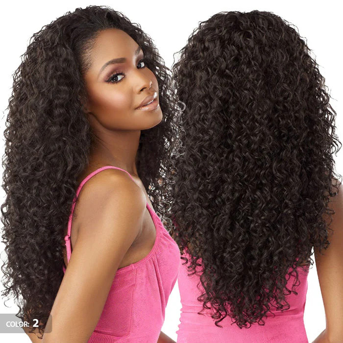Sensationnel Instant Weave Drawstring Ponytail and Half Wig – IWD 15