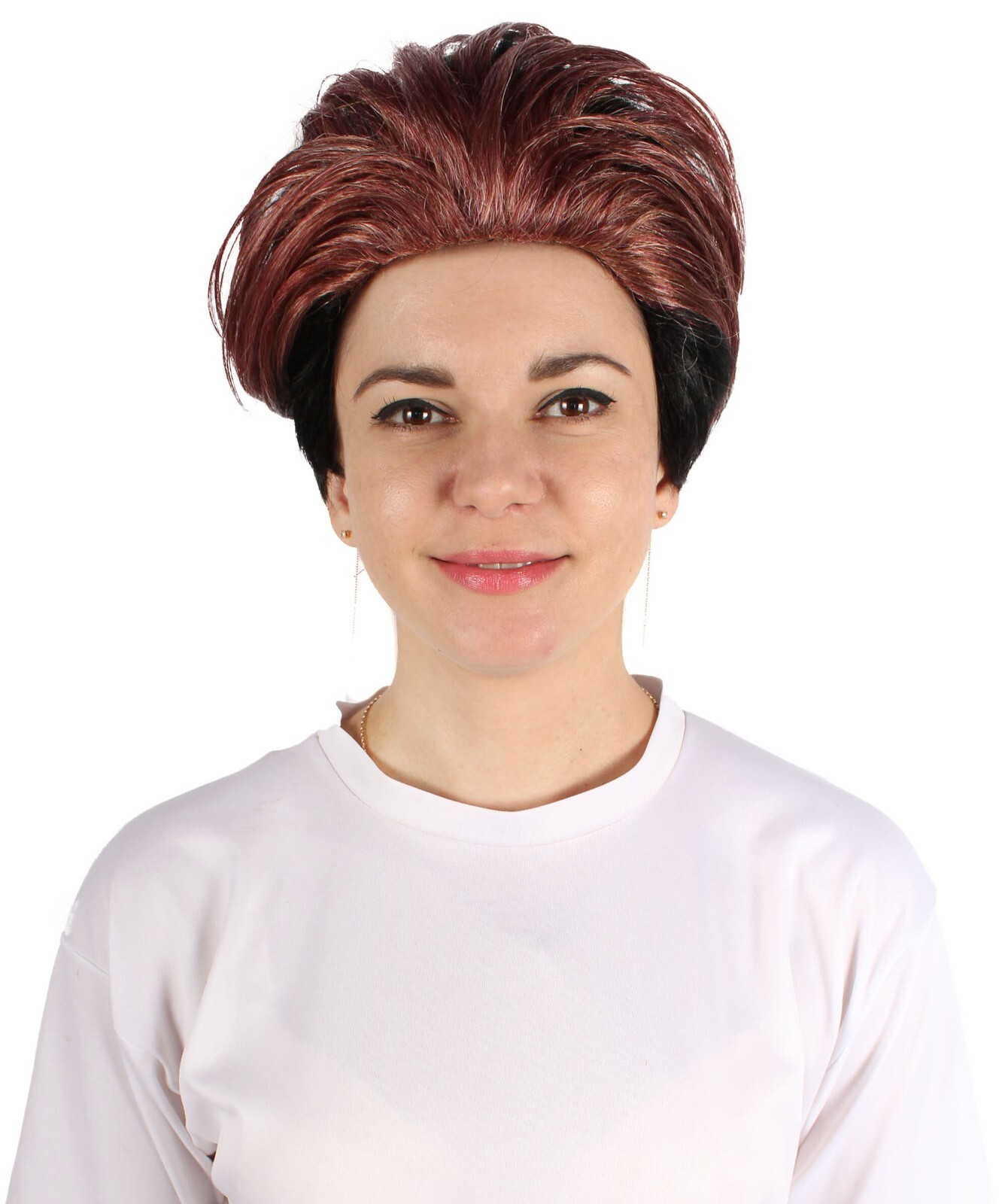 Adult Women’s Movie Character Red Short Wig, Best for Halloween, Flame-retardant