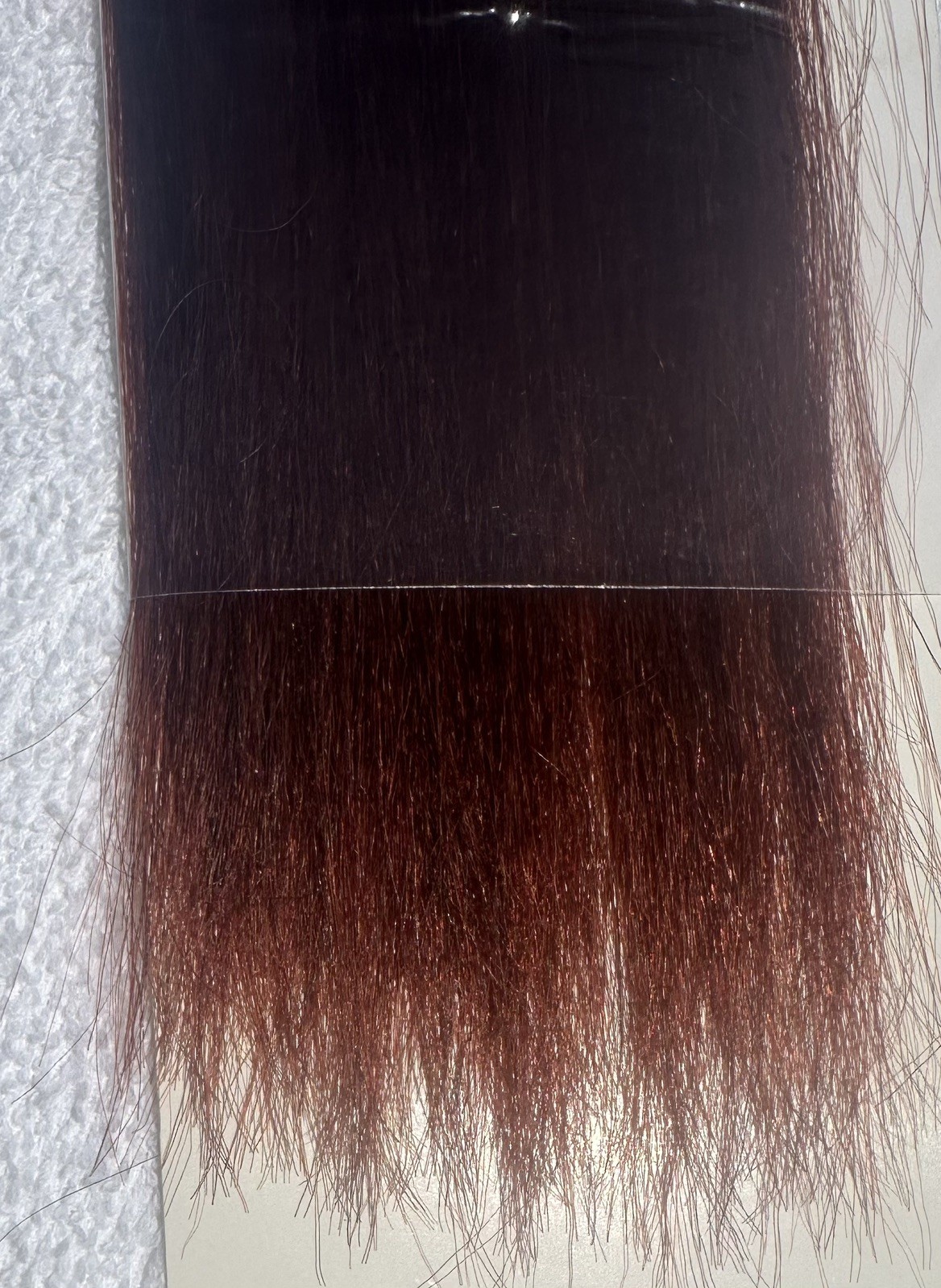 All 14 Pieces Yaki Skin Auburn Red/Brown 20”, 16” 100% Human Hair Extensions #32