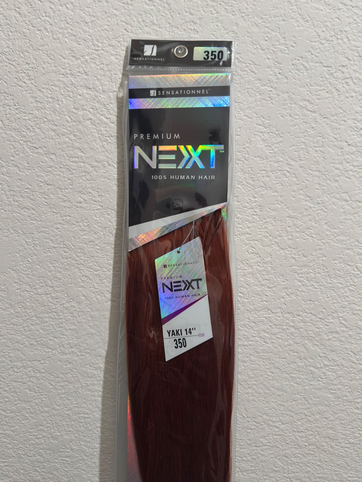 Sensationnel NEXTT 100% Human Hair Yaki Straight Weave 8″ 10″ 12″ 14″ 16″ 18″ Co