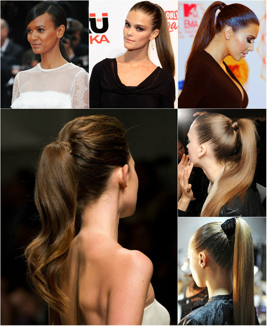 1PCS Real Thick Clip In as Human Remy Hair Extensions Pony Tail Wrap On Ponytail