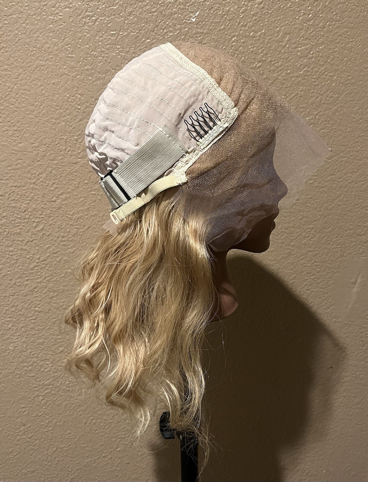 NEW Blonde Human Hair Blend 13×6 Lace Front Wig | 14–16” Shoulder Length
