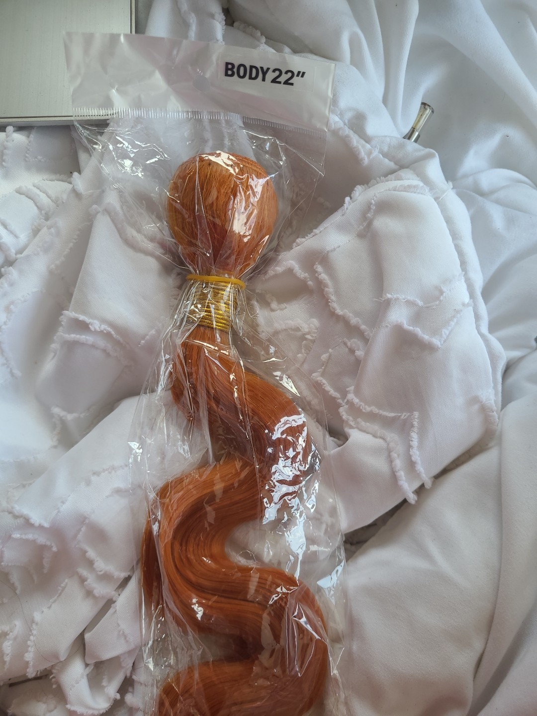 Highlight Brown Orange Ginger Color Straight/Body Wave 100% Unprocessed…