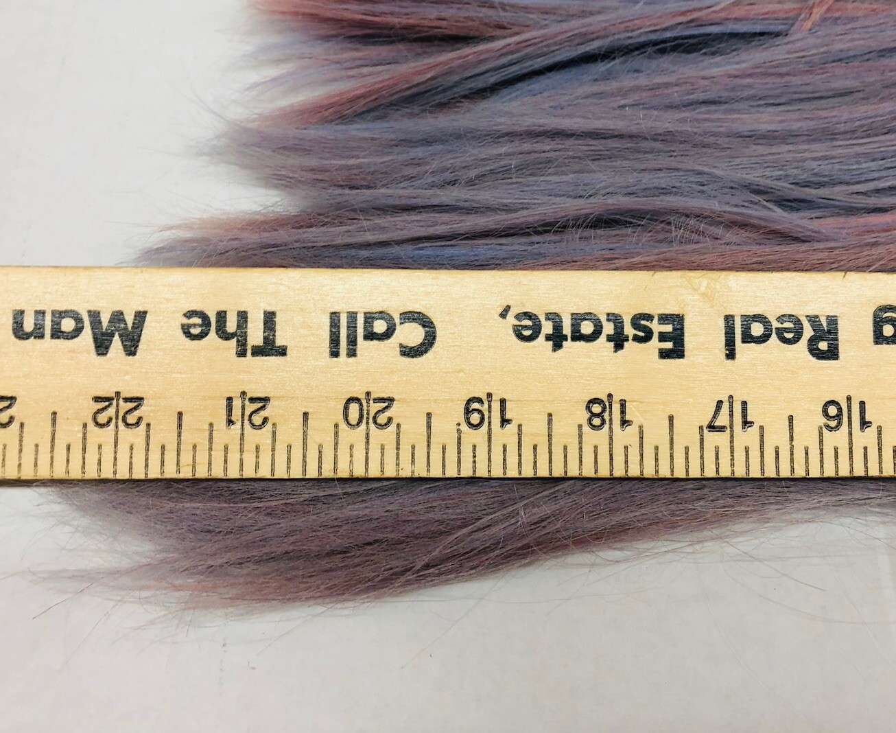Silky Straight Long Wig Grey Violet Cosplay Synthetic 22”