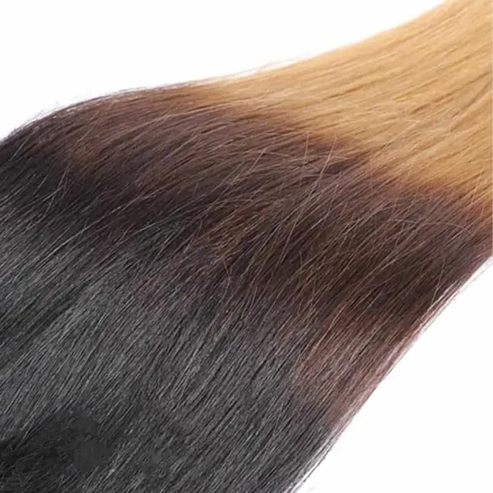 24 26 28 Inch T1B4/27 Ombre Blonde Bundles Human Hair Straight 3 Bundles 100 …
