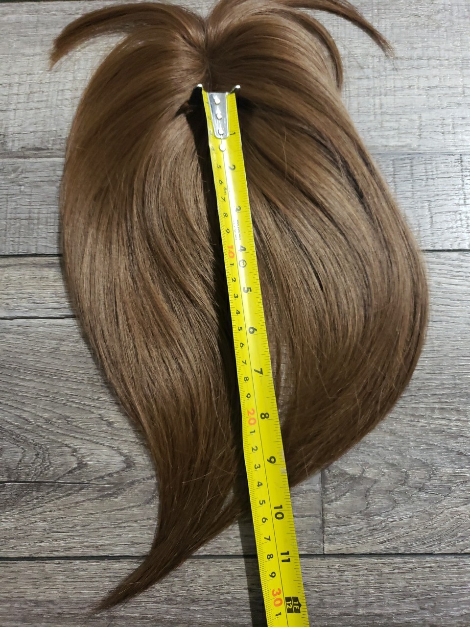 Rich Choices Women Hair Toppers Real Human Hair With Bangs, Clip In, 10 Inch #4