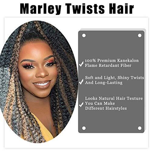 Marley Hair Twist Braiding Hair 18 Inch 1 Pack Long 18 Inch (Pack of 1) 27#