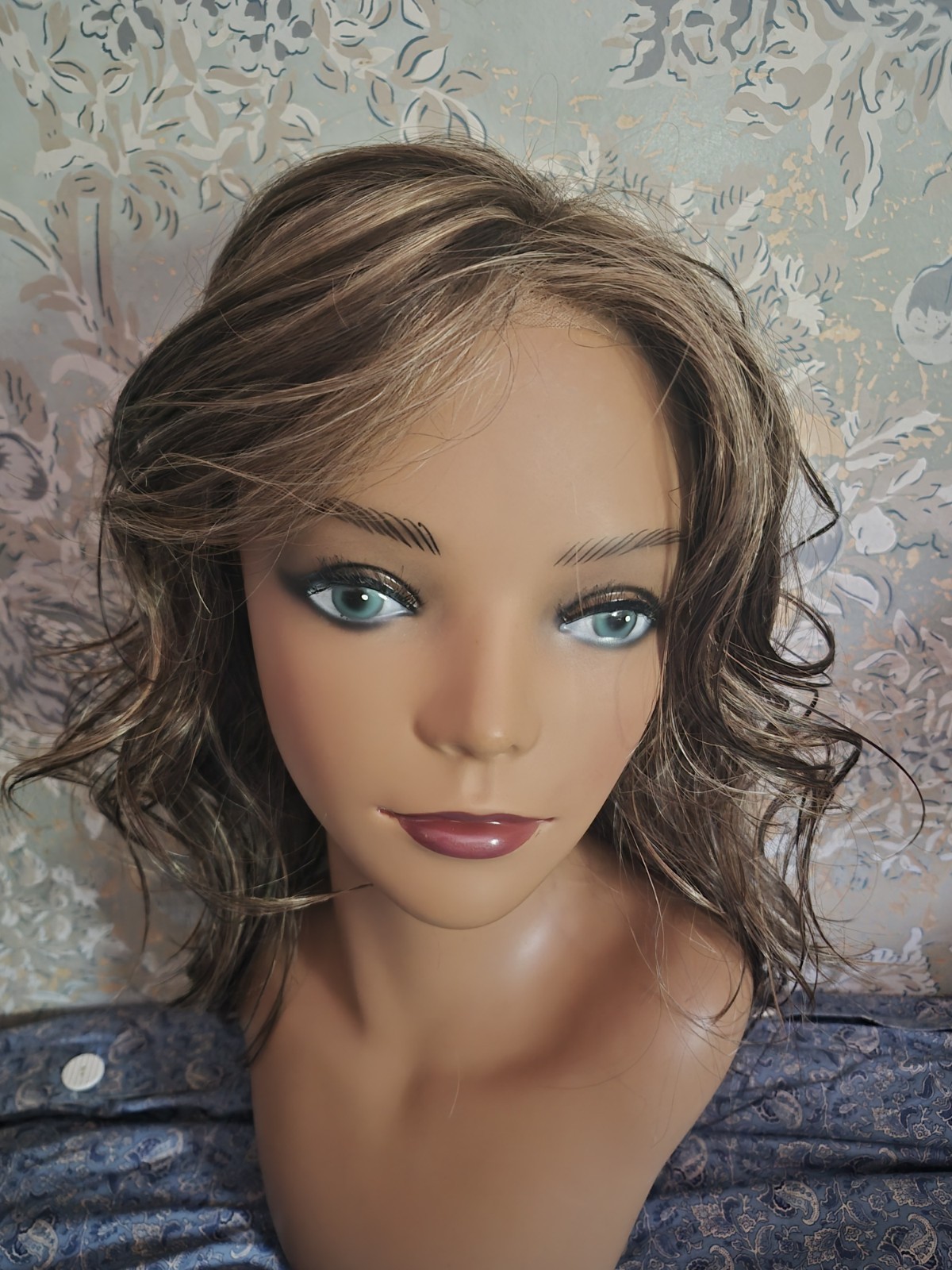 Estetica Naturalle Ocean Lace Front Wavy Layered Synthetic Wig Adjustable Strap