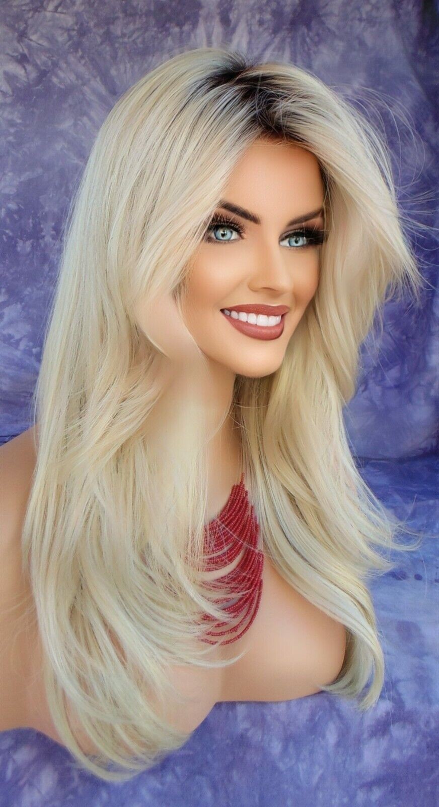 “ANGELICA” COLOR CHAMPAGNE R NORIKO WIG HYBRANT/GRADIENT NIB CUTE SEXY 505