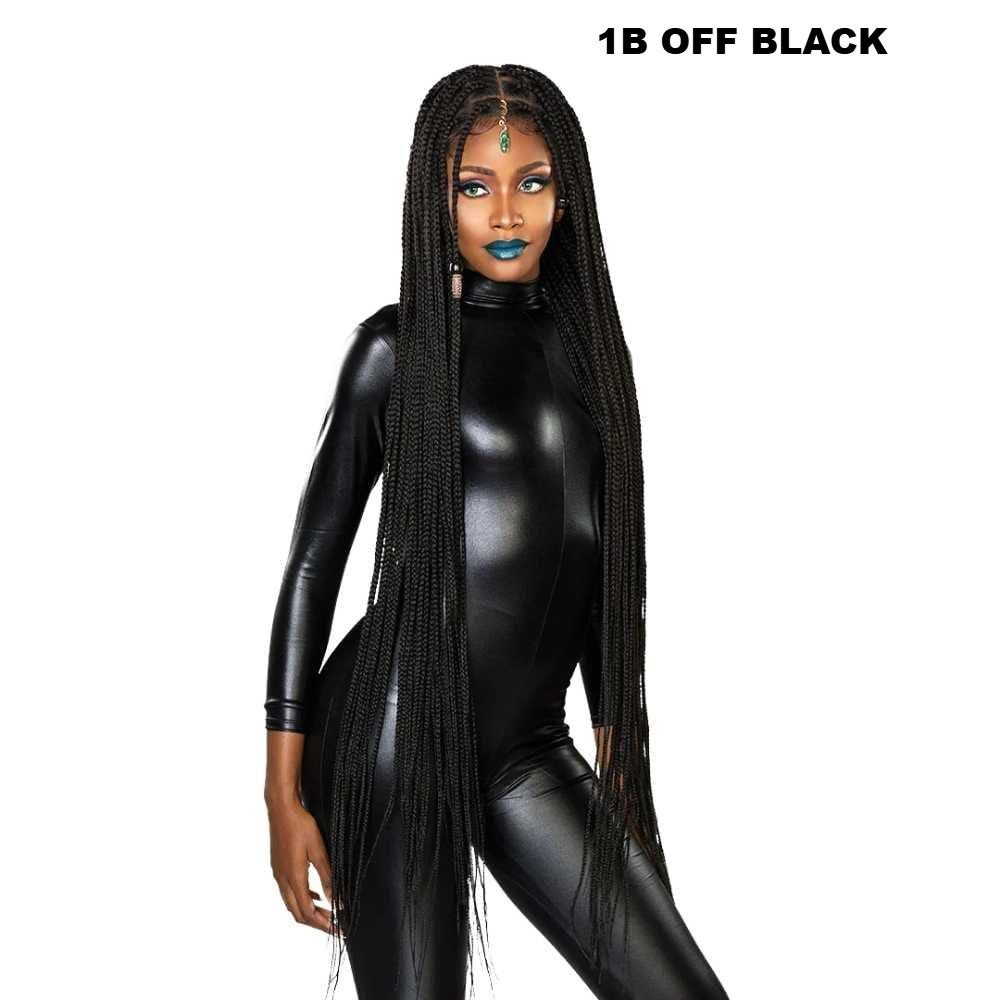 Sensationnel Strand X Pre-Braided Lace Wig – Full Hand-Tied Unit 2
