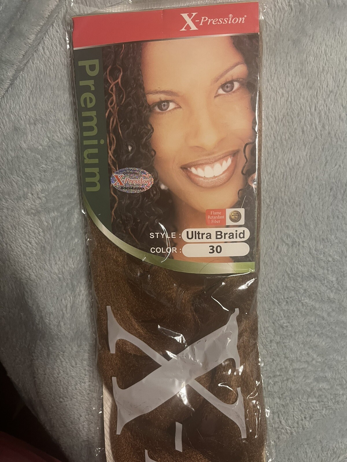 X-pression Premium Original Ultra Braid Color 27 Hair thread lot Black Brown