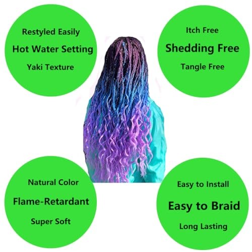 Braiding Hair Light Brown Braid Hair Extensions for Box 24 Inch (Pack of 1) 27#