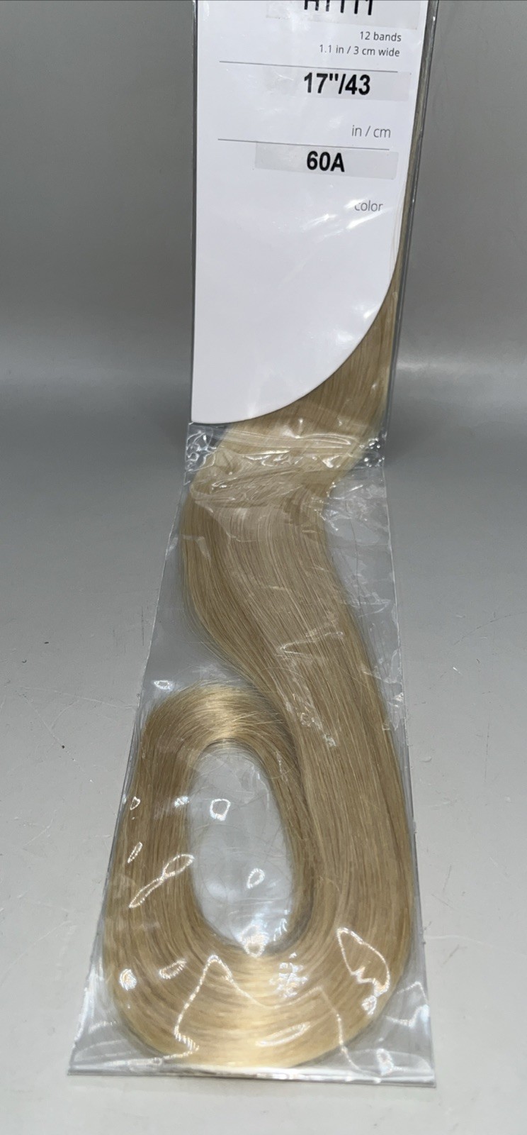 Hairtalk Petite Hair Extensions 12 Bands 1.1” Wide60A HT111 17”/43 cm Human Hair