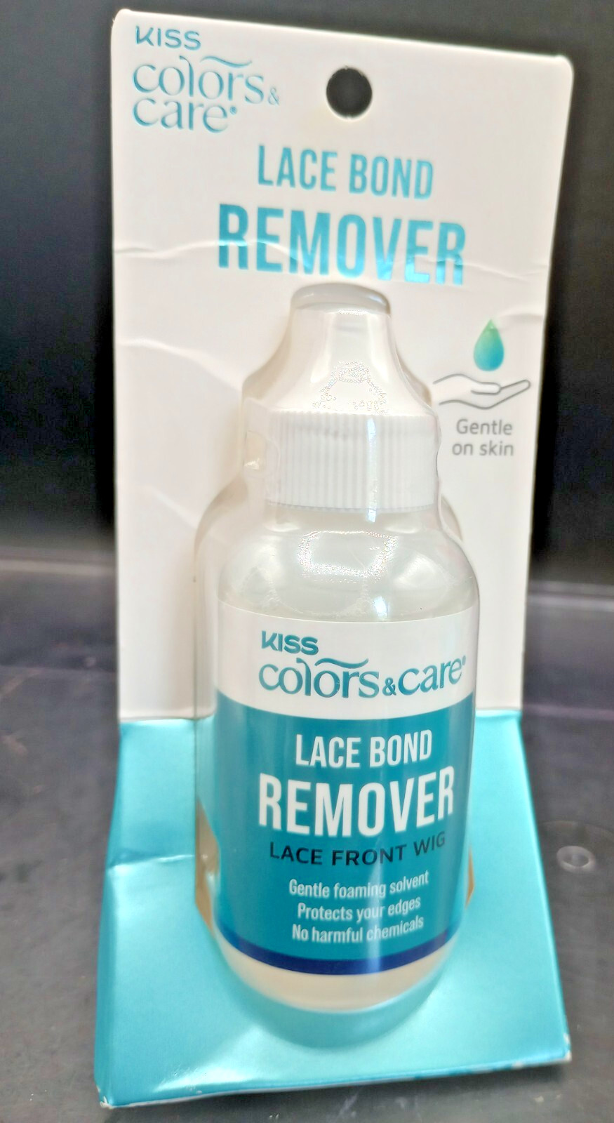KISS Colors & Care Lace Bond Remover – Lace Front Wig – Gentle Foaming Solution