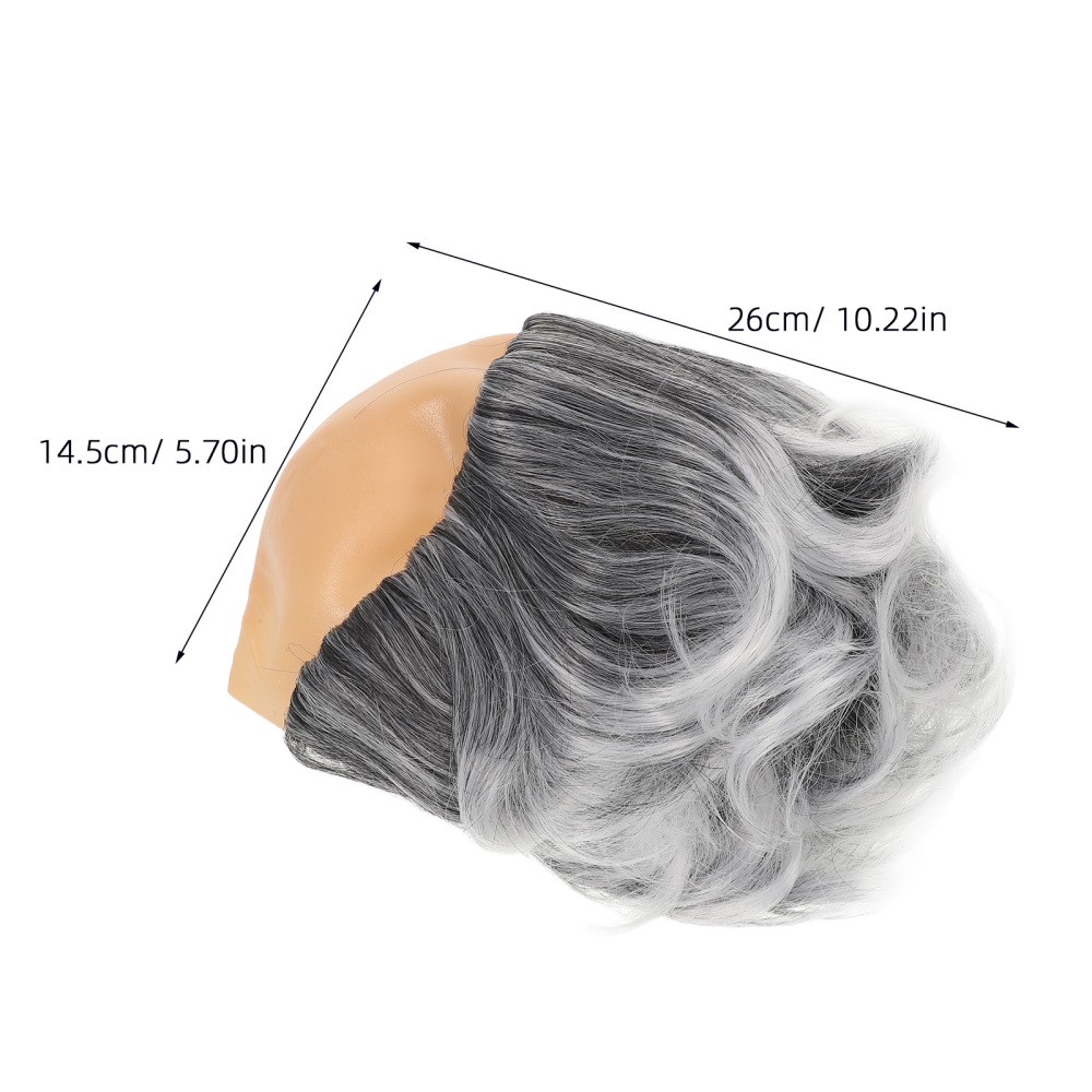 Balding Wigs For Halloween Parties Cosplay And Events Comfortable Easy To Wear